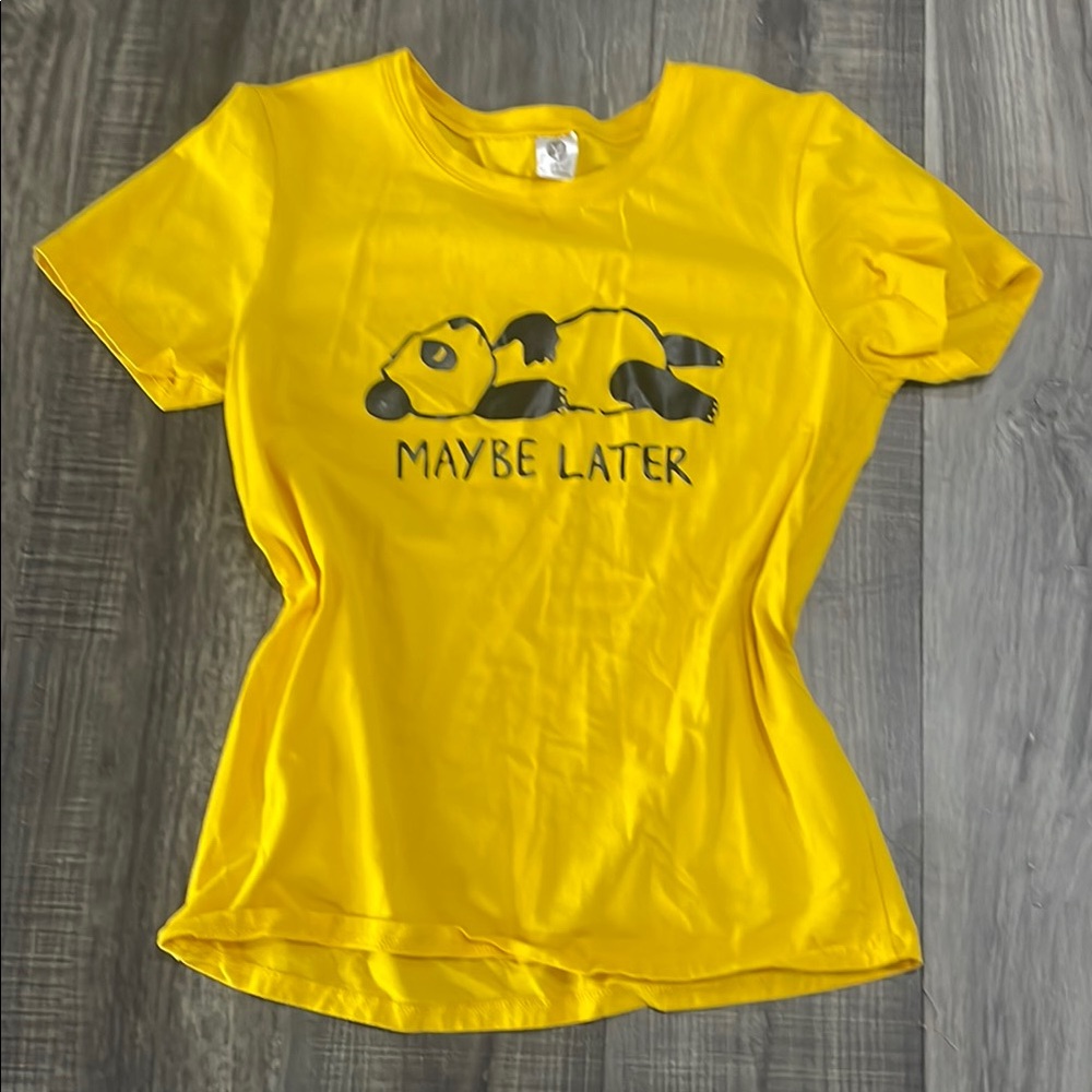 Yellow Graphic T-Shirt
